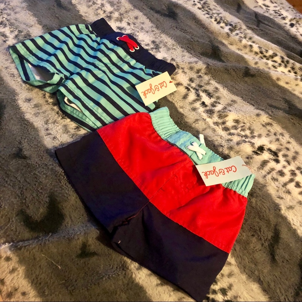 Baby Boy Swim Trunk Set